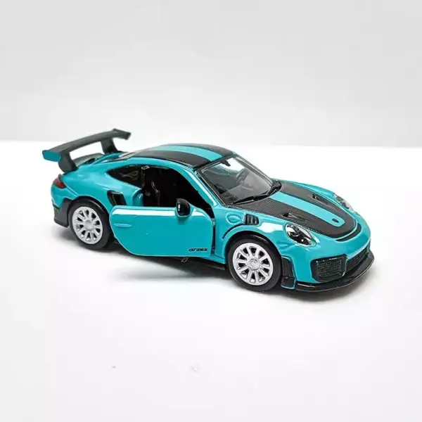 Maisto 1:64 Porsche 911 GT2 Miniature Diecast Model - Image 4