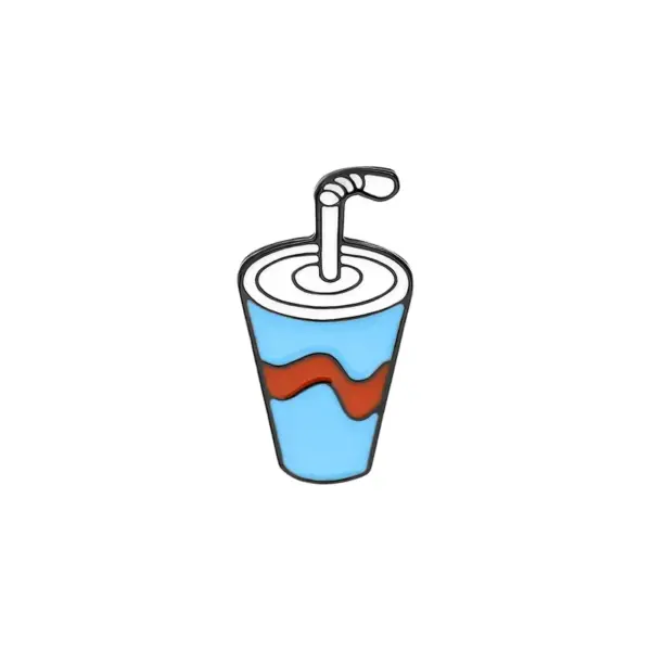Custom Enamel Pins - Chocolate, Soda, Popcorn - Image 9