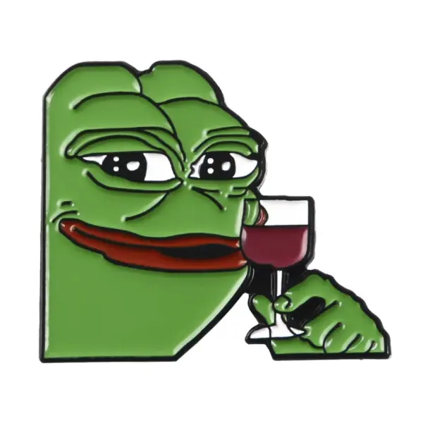Pepe The Frog Meme Enamel Pin Badge for Bags - Image 6