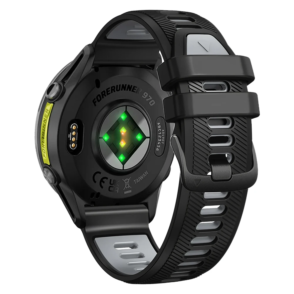 22mm Silicone Watch Strap for Garmin Models 2 22mm Silicone Watch Strap for Garmin Models - Image 2