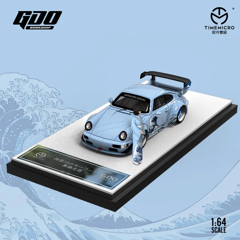 RWB964 Kanagawa Surfing Miniature Car Model 9 RWB964 Kanagawa Surfing Miniature Car Model - Image 9