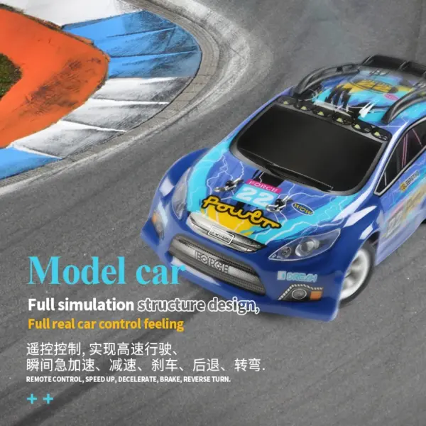 WLtoys 1:28 Scale 4WD High-Speed RC Car - Image 4