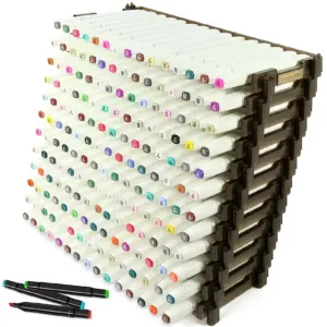 Evemodel 180 Slots Penholder Display Rack SN01 11 S57505e6025764337b02a20b83909a6dea