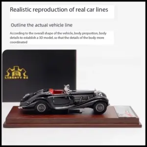 Liberty Diecast 1:64 Scale Vintage Convertible 12 S576820e44fb94465ae569d2e50e3d8e9h