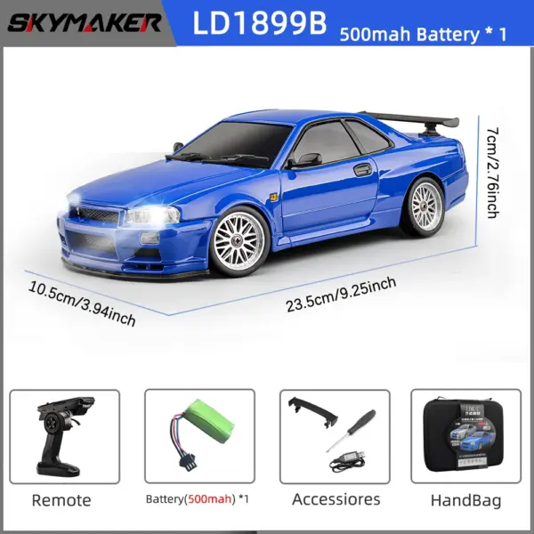 Skymaker LD1899 1/18 RC Drift Car - Image 8