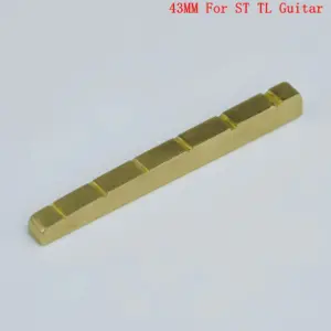 Brass Guitar Nut for LP Guitars 43 mm 13 S57b7220f26c14953bdfbea9a383a07e5b 2
