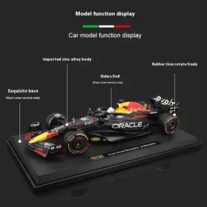 In Stock 1:18 Bburago Red Bull RB19 F1 Model Car 14 S57ef8b3e4ab04cf69458d693574e9c6c6
