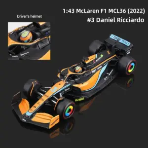 Bruago 1:43 McLaren MCL36 F1 Die-Cast Car Model 15 S5809bf0d5a7943dbbc1c0db13b9506bcC
