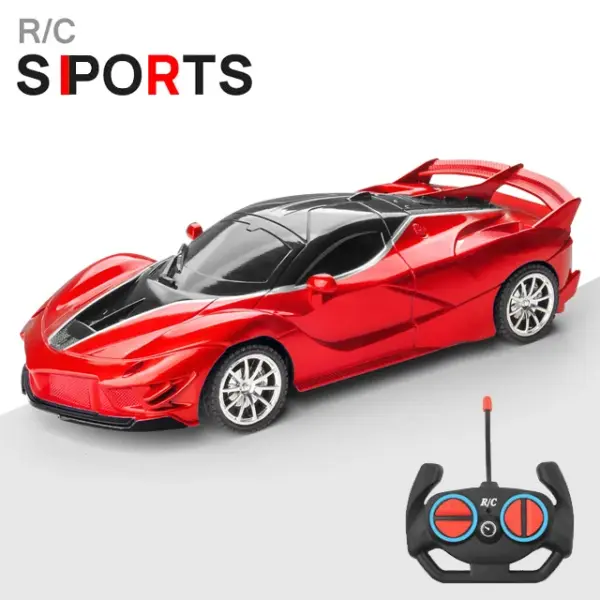 1/18 RC Car LED Light Remote Control Sports Car - Image 31