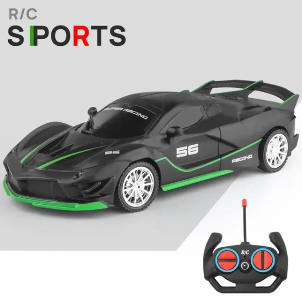 1/18 RC Car LED Light Remote Control Sports Car - Image 39
