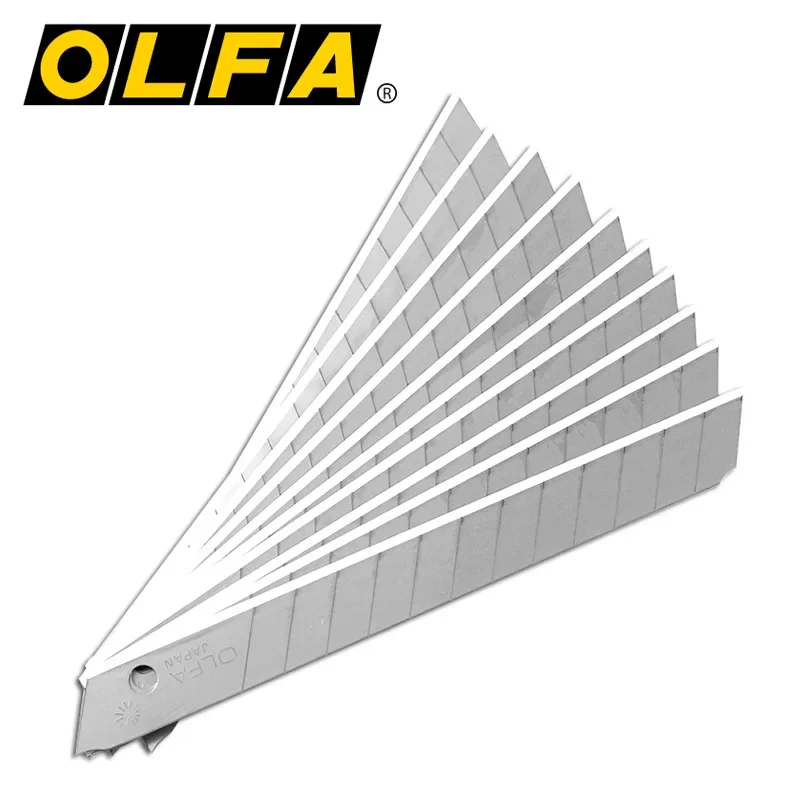 OLFA ASB-10 9mm Spare Blades, Pack of 10 2 OLFA ASB-10 9mm Spare Blades, Pack of 10 - Image 2