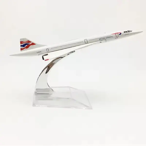 16cm Concorde Diecast Aircraft Model - Image 3
