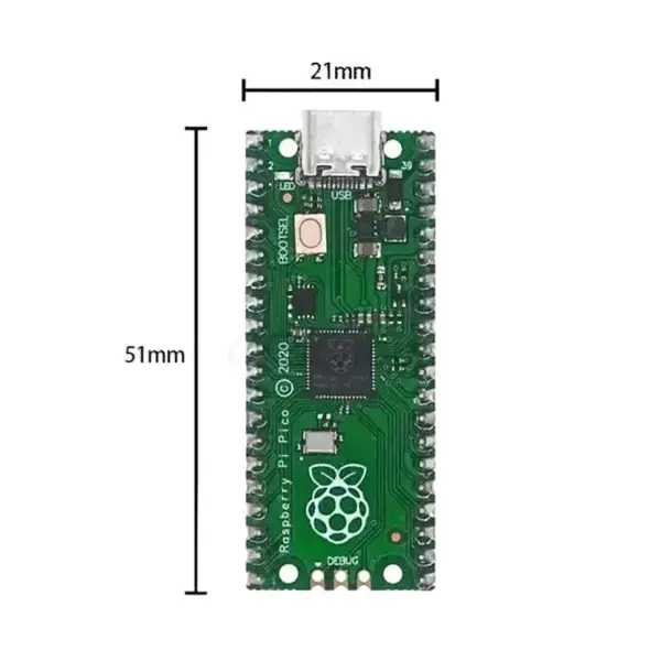 Raspberry Pi Pico Board RP2040 Dual-Core Module - Image 2