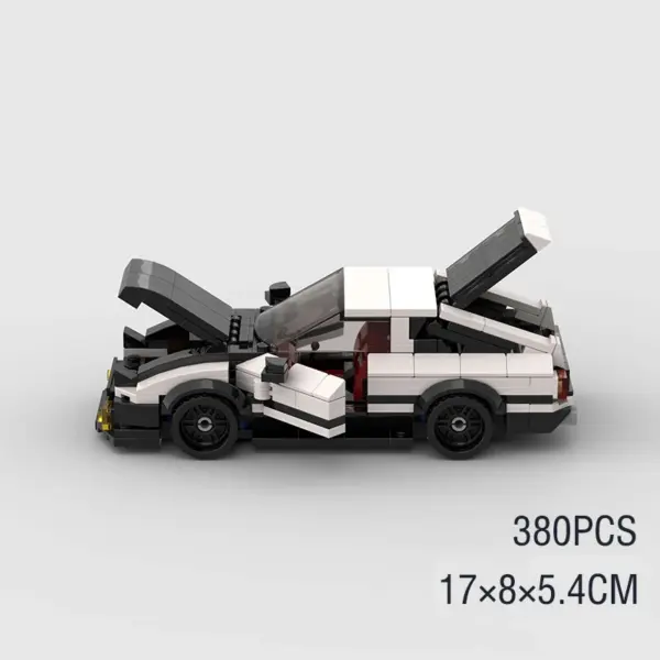 Stylized Building Block Toy Car - Image 57