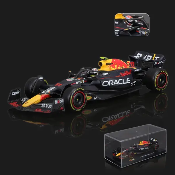 Bburago 1:43 Scale 2023 Red Bull RB19 Model - Image 8