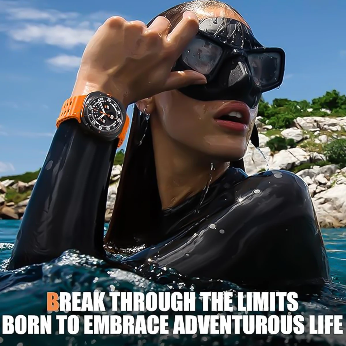 Silicone Strap for Samsung Galaxy Watch Ultra 47mm 5 Silicone Strap for Samsung Galaxy Watch Ultra 47mm - Image 5