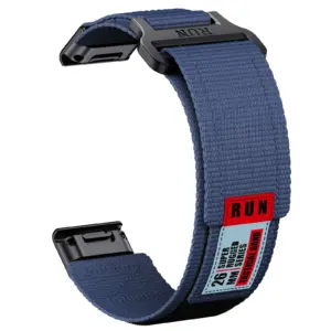 Garmin Fenix 7X 22/26mm Nylon Watch Strap 25 S593f62c59e664a58b560412e2a2258ccF