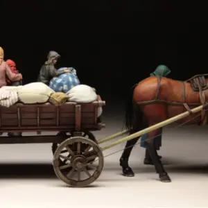 1/35 WW II Russian Refugees Resin Figure Kit 4 S594b967d7bfc4276b098dea3e0a1daa7T