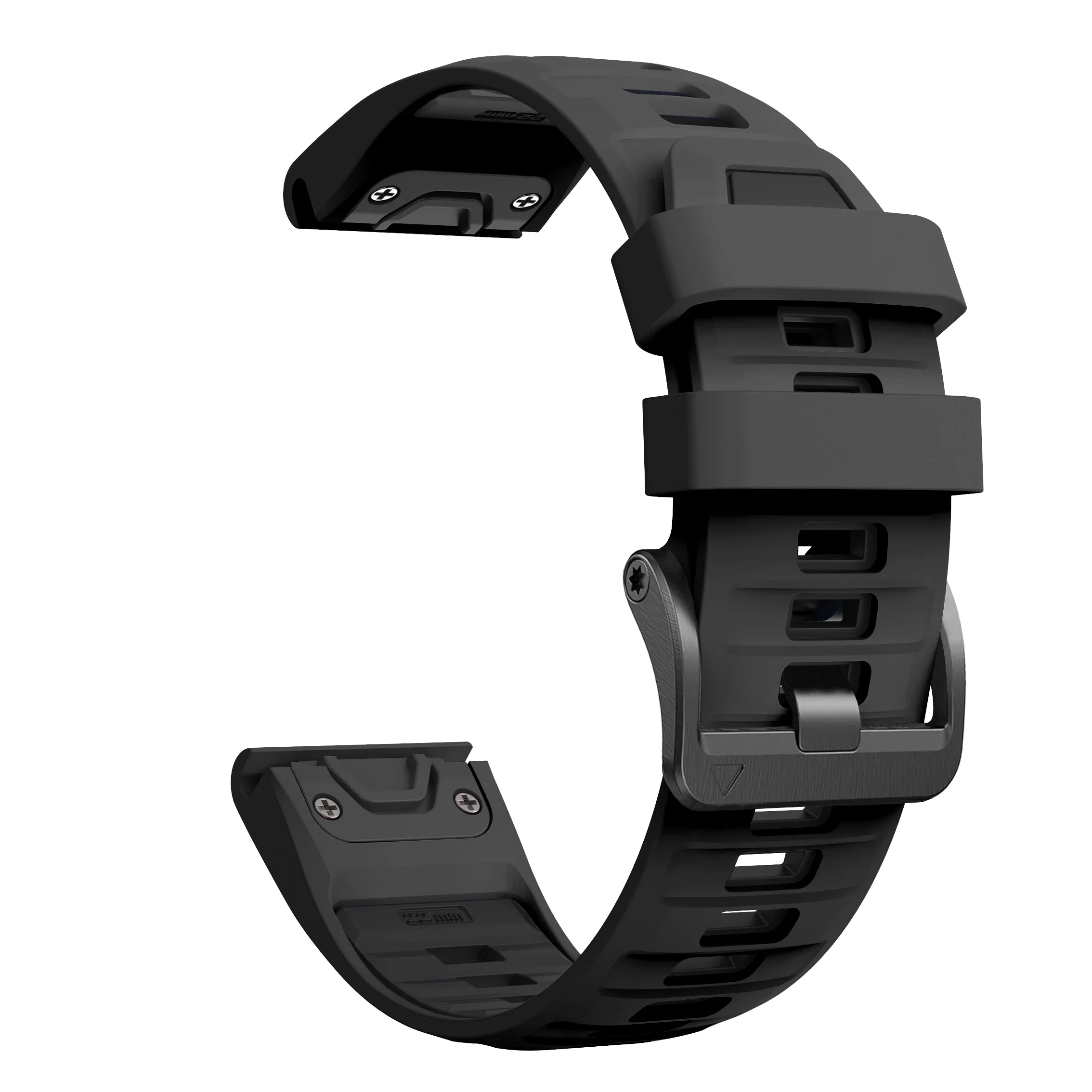Silicone Strap with Steel Buckle for Garmin Fenix 13 Silicone Strap with Steel Buckle for Garmin Fenix - Image 13