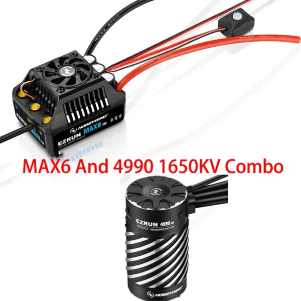 Hobbywing EzRun MAX6 G2 200A ESC & Brushless Motor - Image 10