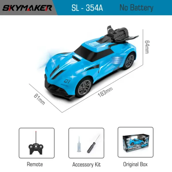 1/24 Scale Remote Control Stunt Car with Light - Image 7