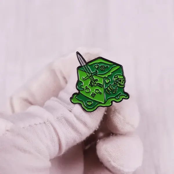 Fun Card Game Enamel Pins for Collectors - Image 6