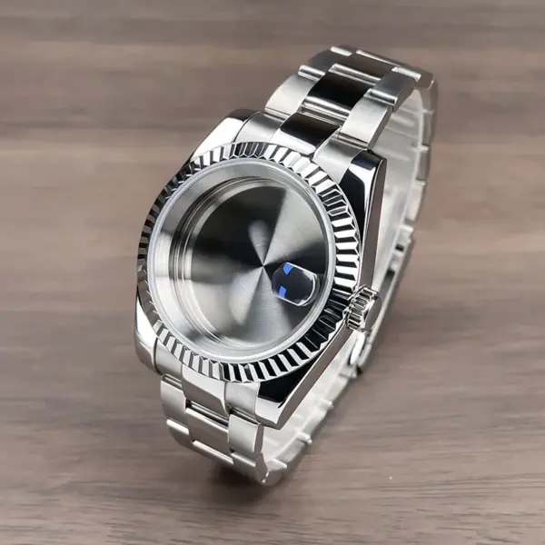 Fluted Bezel Watch Case for NH35 NH36 Movement - Image 20