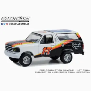 1:64 Scale 1994 Ford Bronco Alloy Model Car 5 S5a39de9b061248389003ac39450c1277w