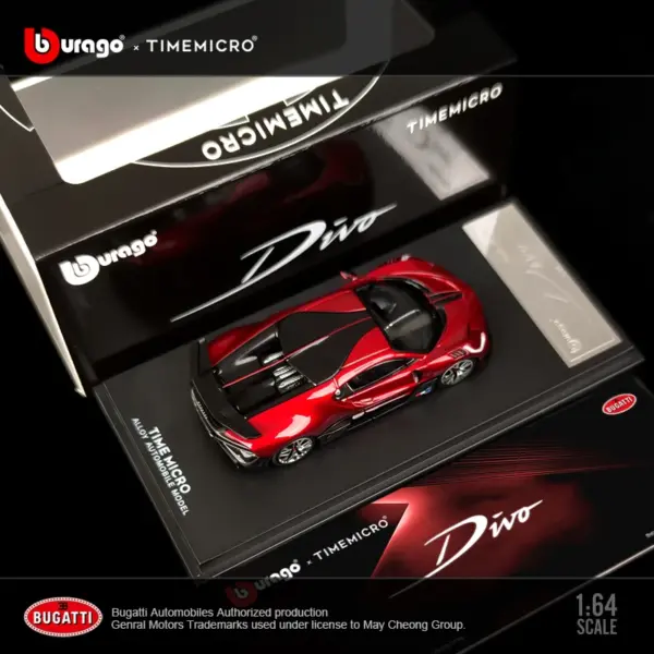 TIME MICRO 1:64 Bugatti DIVO Diecast Model - Image 4