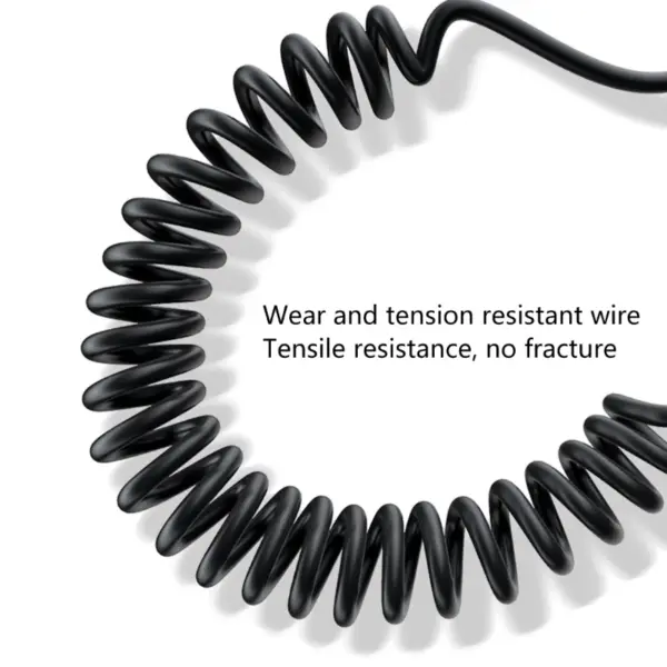 Coiled USB A to USB Type-C Fast Charging Cables - Image 5