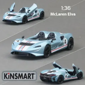 KiNSMART 1:36 McLaren Elva Diecast Hypercar Model 11 S5abb825c79e349bcb32577a81a2f0130u