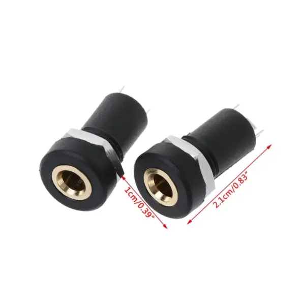 3.5mm Audio Jack Socket Connector Set - Image 5