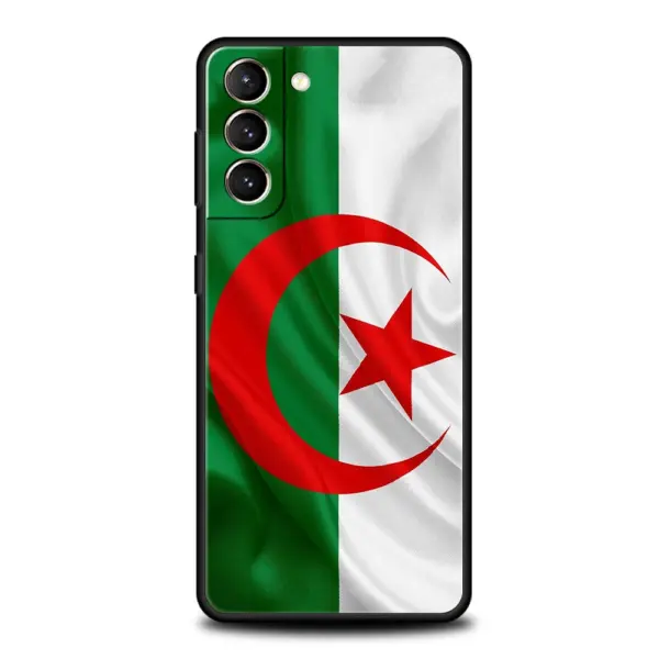 Algerian Flag Soft TPU Case for S21 Ultra - Image 16