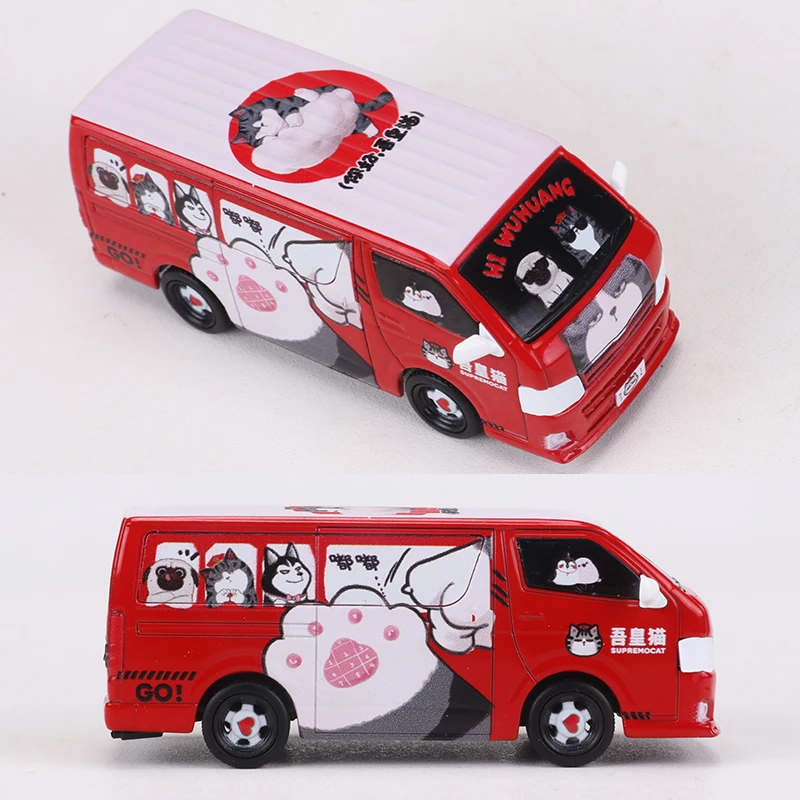 MASDI 1:64 Hiace 2010 Diecast Model Car 5 MASDI 1:64 Hiace 2010 Diecast Model Car - Image 5