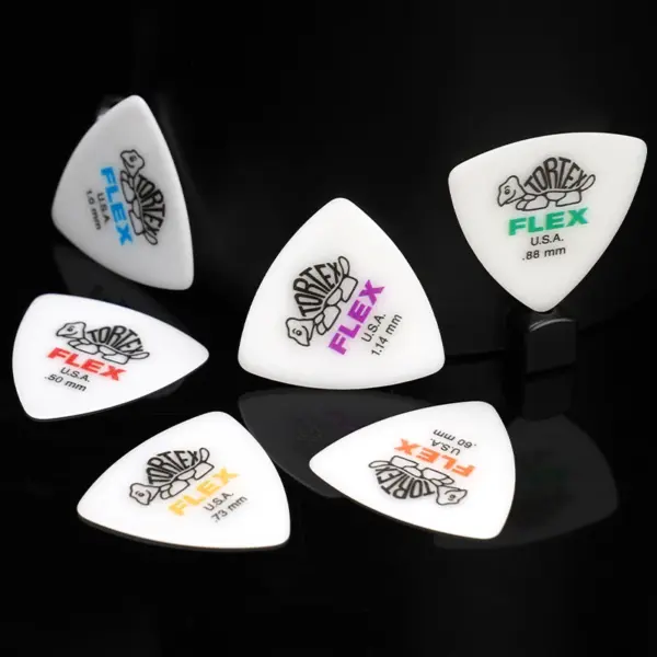 Dunlop 456R FLEX Tortex Jazz Picks Set - Image 3