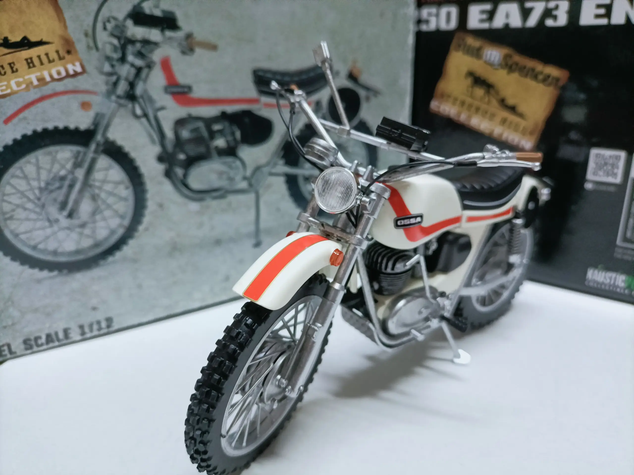 1:12 Scale Moto OSSA 250 A73 Motorcycle Model 6 1:12 Scale Moto OSSA 250 A73 Motorcycle Model - Image 6