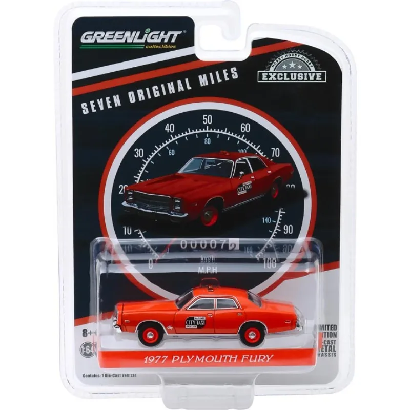 1:64 Diecast 1977 Plymouth Fury Taxi Model 2 1:64 Diecast 1977 Plymouth Fury Taxi Model - Image 2