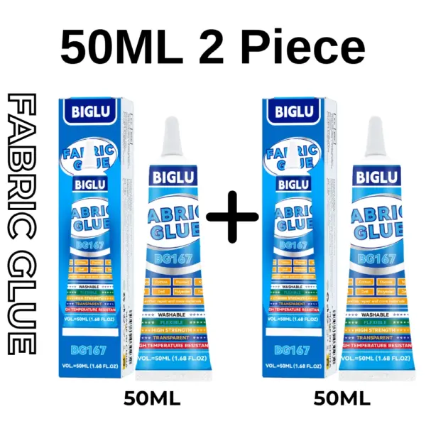 BIGLU Fabric Glue 50ml for All Fabrics - Image 7