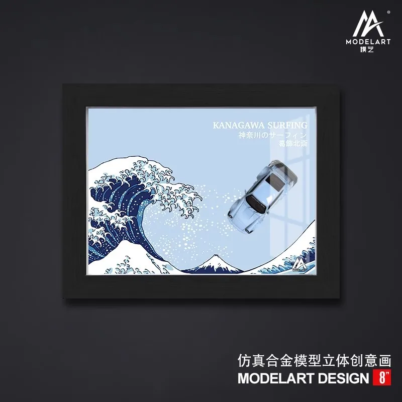 RWB964 Kanagawa Surfing Miniature Car Model 10 RWB964 Kanagawa Surfing Miniature Car Model - Image 10
