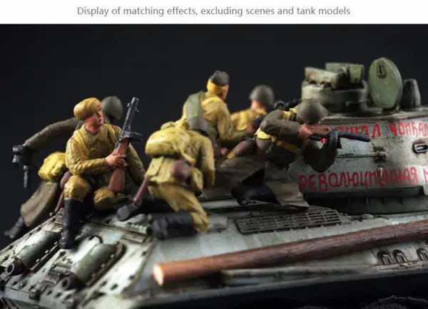 1/72 Soviet Combat Assault Team Miniatures Set - Image 6