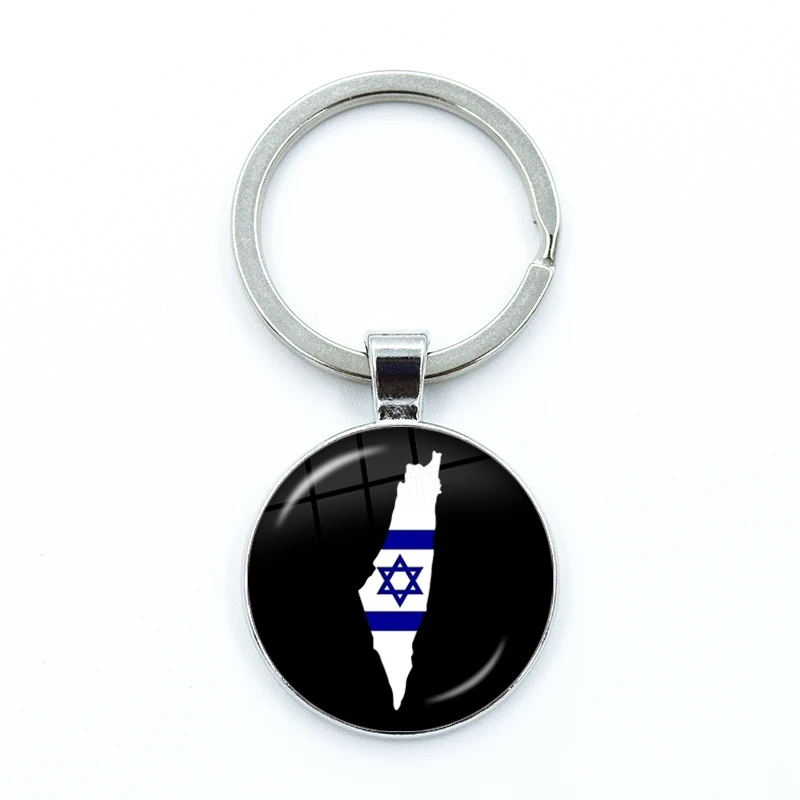 Mossad Crest Glass Keychain Charm 18 Mossad Crest Glass Keychain Charm - Image 18