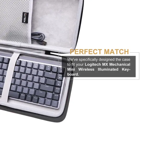 Hard Case for Logitech MX Mechanical Mini Keyboard - Image 2