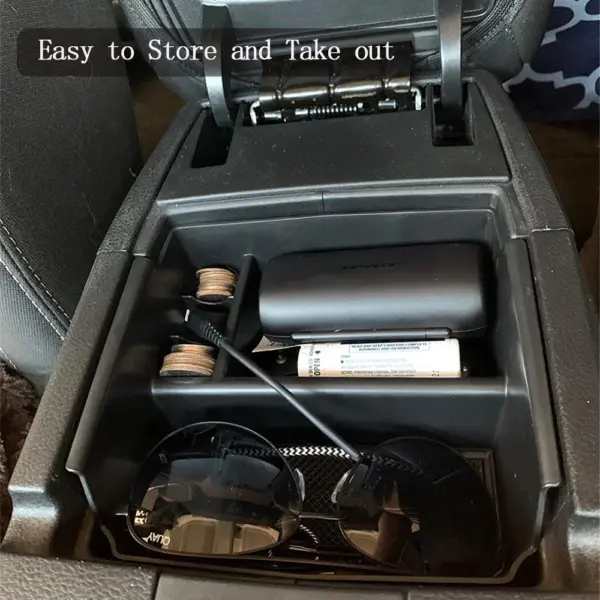 Jeep Wrangler JK Armrest Storage Organizer - Image 5
