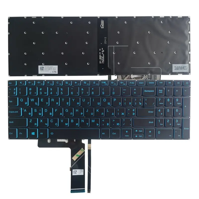 Blue Backlit Keyboard for Lenovo IdeaPad L340 9 Blue Backlit Keyboard for Lenovo IdeaPad L340 - Image 9