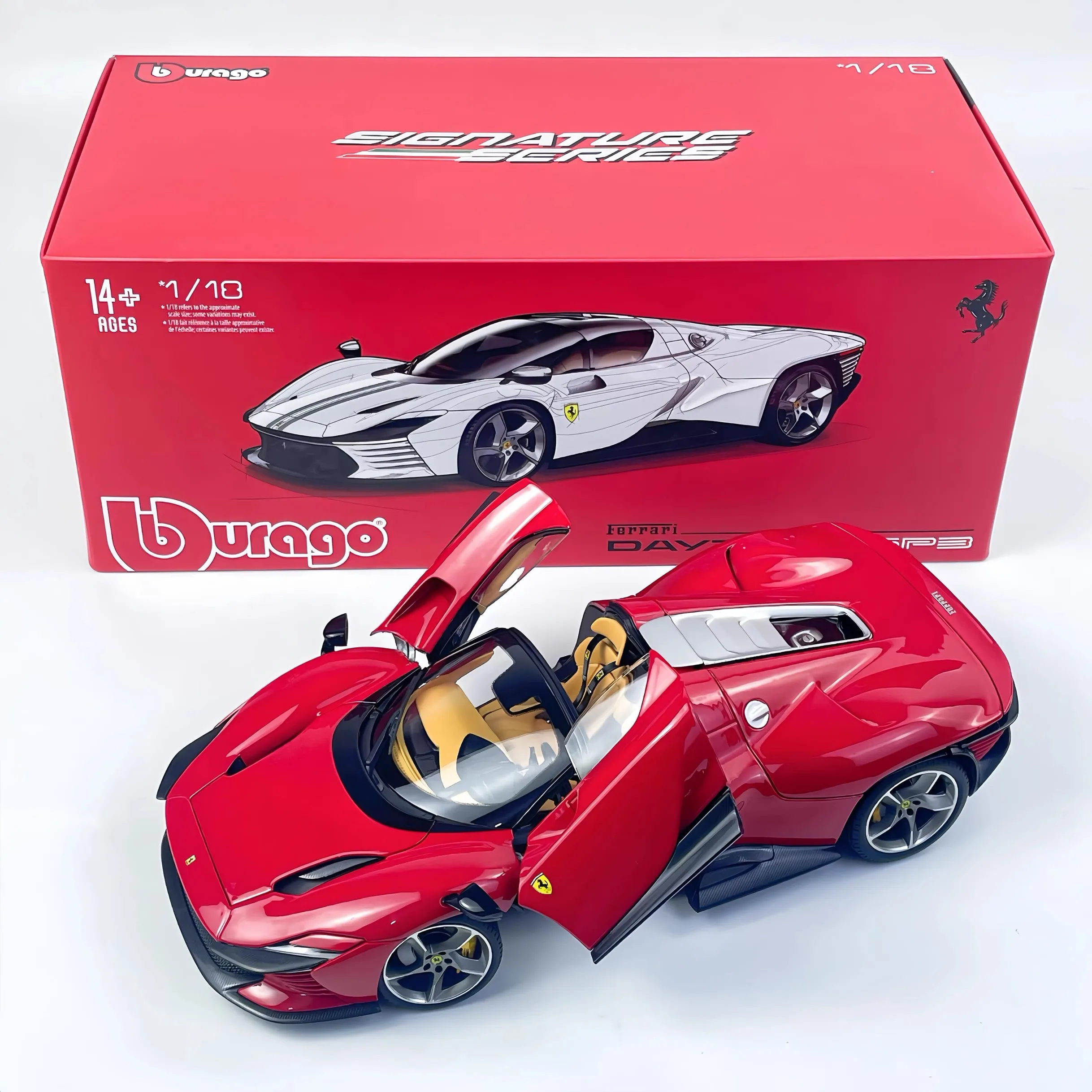 Ferrari Daytona SP3 1:18 Diecast Model Gift Box 10 Ferrari Daytona SP3 1:18 Diecast Model Gift Box - Image 10