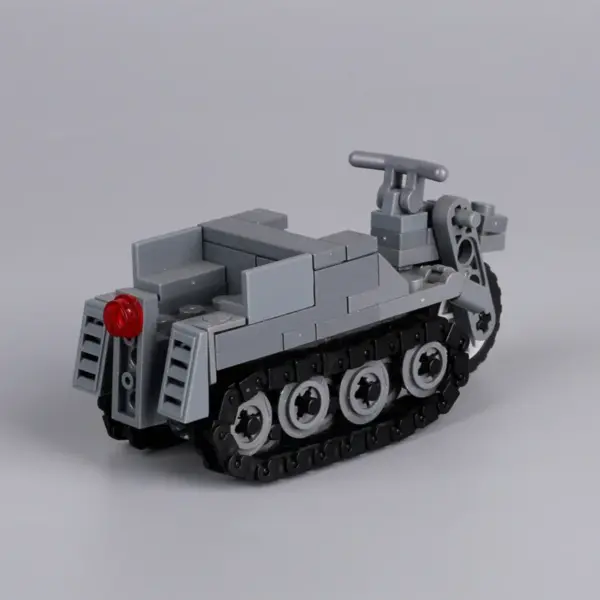 WW2 German Tank Building Block Set SDKFZ. 2 Half Track - Image 5