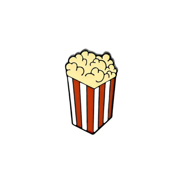 Custom Enamel Pins - Chocolate, Soda, Popcorn - Image 8