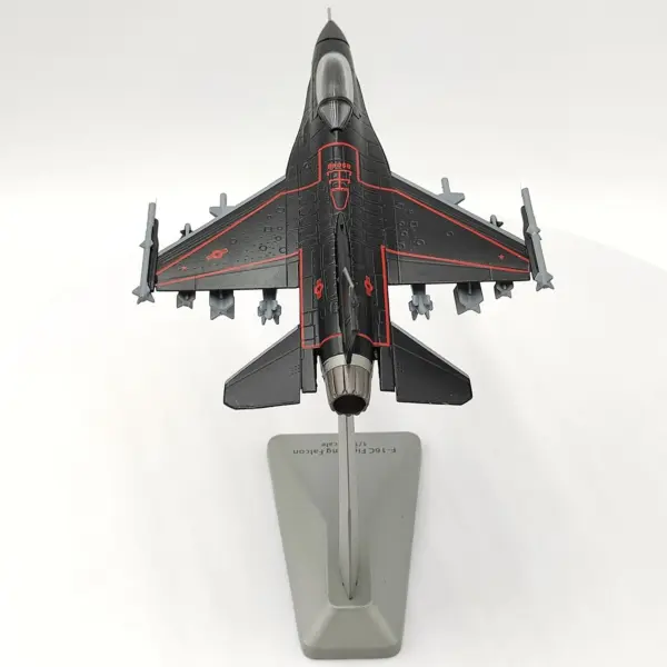 Diecast F-16 Fighter Jet Model 1:100 Scale - Image 4