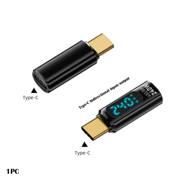 USB4 240W PD Charging & Data Adapter for USB-C Devices - Image 7