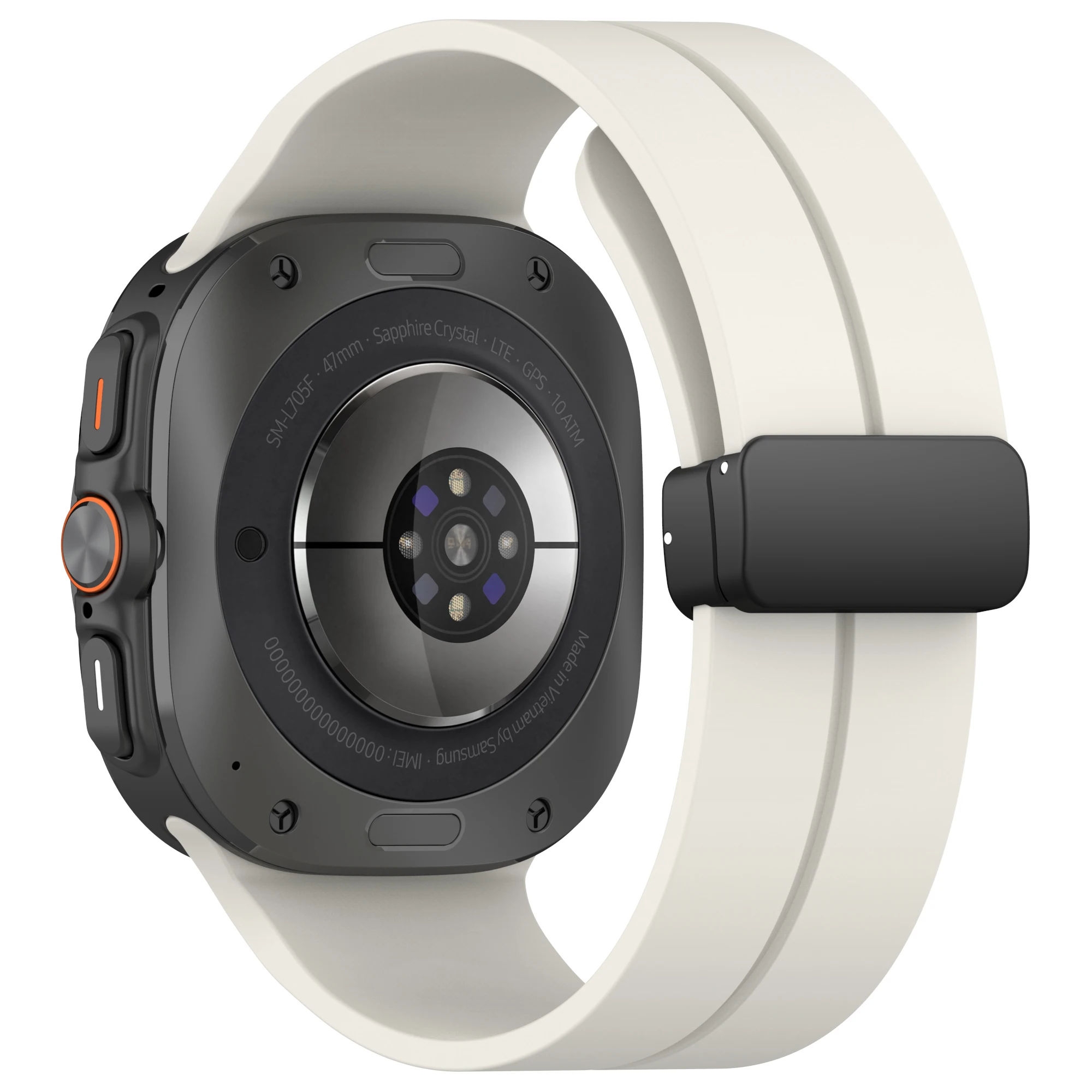 Silicone Watchband for Samsung Galaxy Watch Ultra 8 Silicone Watchband for Samsung Galaxy Watch Ultra - Image 8